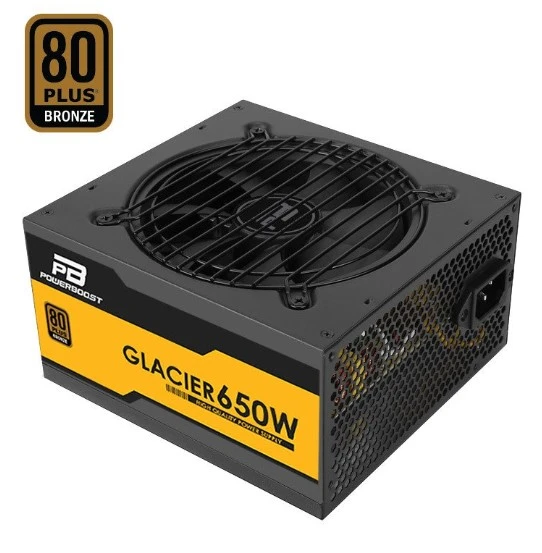 PowerBoost BST-ATX650B GLACIER 650w 80+ Bronze Semi Modüler 12cm Fanlı ATX PSU - 2