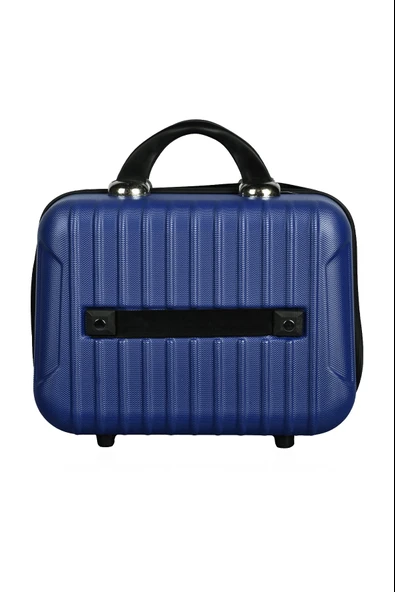 Polo&Sky Class Model Lacivert Renk Abs Makyaj Çantası El Valizi - 4