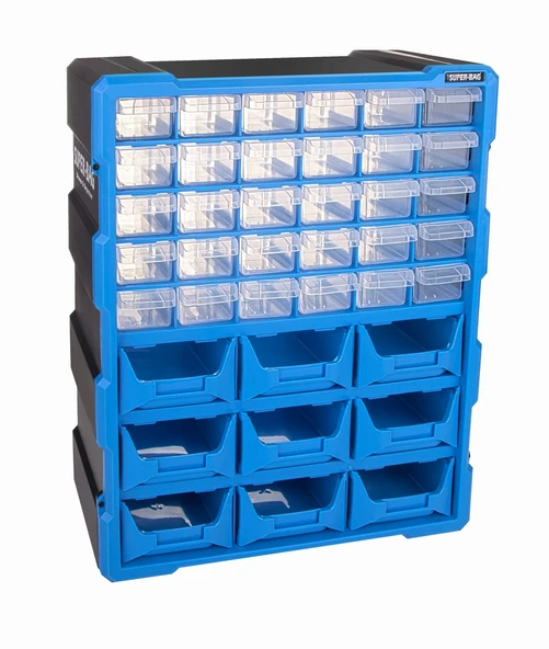 Süper Bag ASR-6010 39'lu Monoblok Avandanlık Ve Çekmece Seti Prof Bag - Resim 4