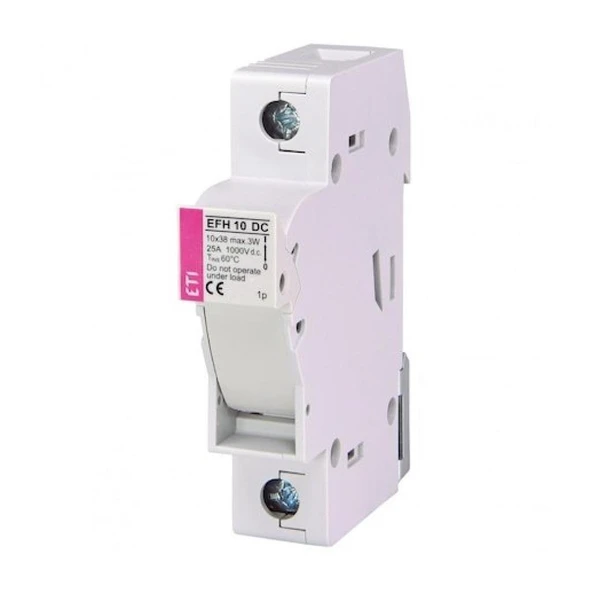 10x38 KARTUŞ SİGORTA YUVASI KUTUSU 1000 V MAX 25 A AMPER - Resim 2