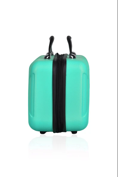 Polo&Sky Class Model Su Yeşili Renk Abs Makyaj Çantası El Valizi - 3