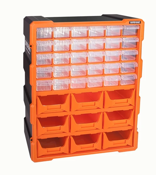 Süper Bag ASR-6010 39'lu Monoblok Avandanlık Ve Çekmece Seti Prof Bag - Resim 5