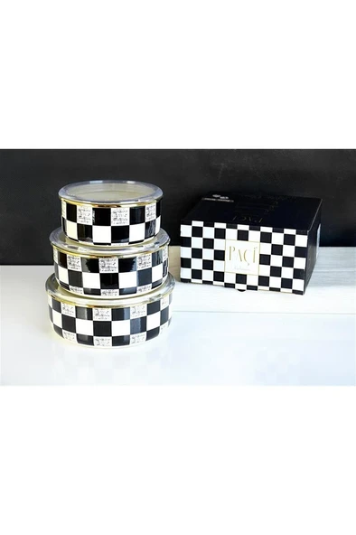 Paçi Elite Clas 14/16/18 Dama Saklama Kabı 3'lü ürün görseli