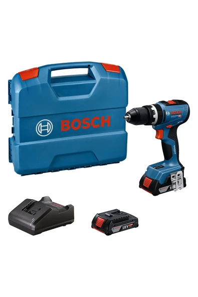 Bosch Profesyonel Gsb 18v-65 Akülü Darbeli Matkap 2x2 Ah Akü ürün görseli