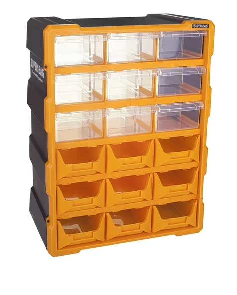 Süper Bag ASR-6011 18'li Avandanlık Ve Çekmece Seti Prof Bag - 4