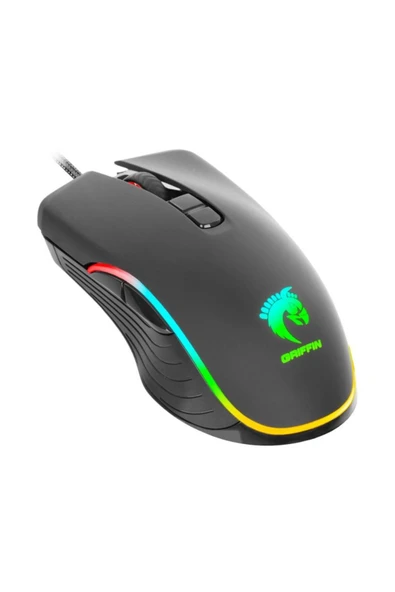 Green Gm605 Rgb 7200dpı 7 Tuş Kablolu Optik Gaming Oyun Mouse - 4