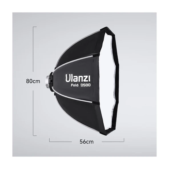 Ulanzi DS80 80 cm Bowens Mount Octagon Softbox L069 - 4