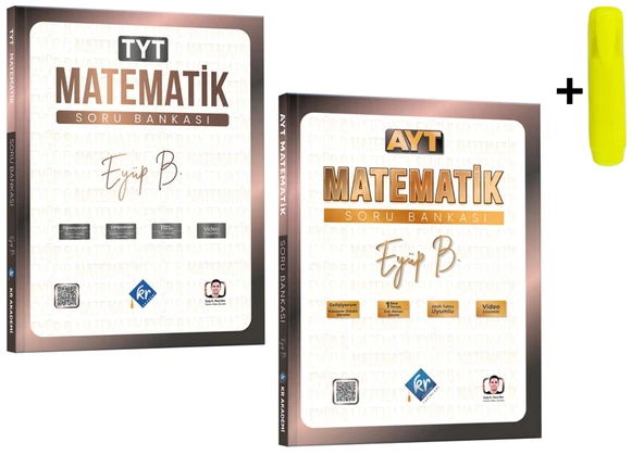 Kr Akademi Yayınları Tyt Ve Ayt Matematik Soru Bankası - Eyüp Boncuk ürün görseli