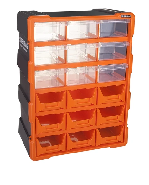 Süper Bag ASR-6011 18'li Avandanlık Ve Çekmece Seti Prof Bag - 6