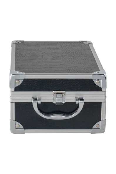 Lionesse 583 Metal Aksesuar Ve Makyaj Çantası Siyah ürün görseli