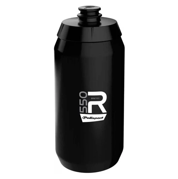 Polisport R550 Bisiklet Matara - Suluk 550ML - Bisiklet Matarası Siyah ürün görseli