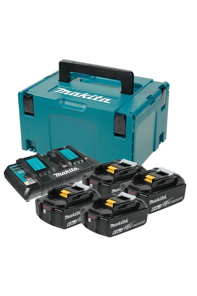Makita MKP3PG184 Yedek Akülü ve Şarj Üniteli Lastik Pompası Seti - 2