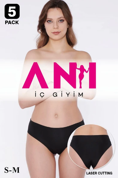 LAZER 5 Lİ SLİP KÜLOT KADIN - Resim 12