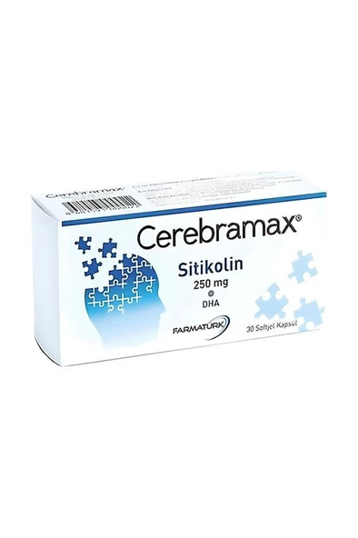 Cerebramax Sitikolin Balık Yağı 30 Kapsül ürün görseli 1