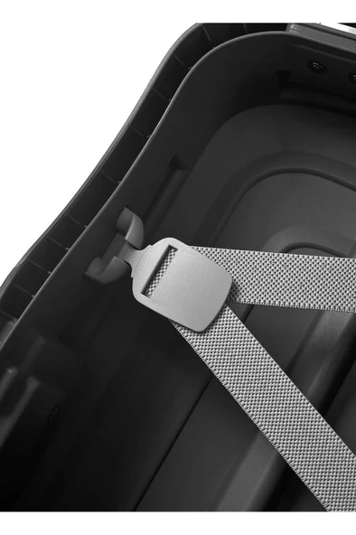 Samsonite Siyah Çekçekli Sert Valiz S'CURE-SPINNER 55/20 Teşhir - 8