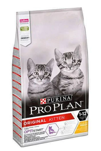 Pro Plan Kitten Original Tavuk Etli Yavru Kedi Maması 3 Kg
