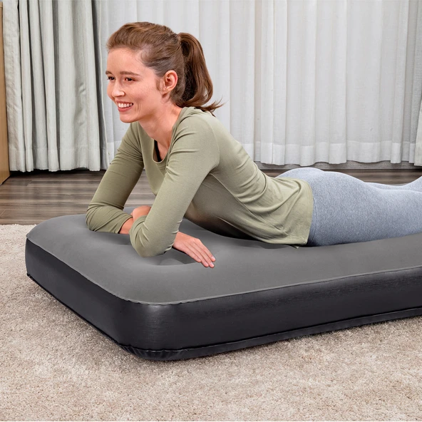 Bestway Single Tek Kişilik Şişme Yatak 185x76x22cm 671GY - Resim 3