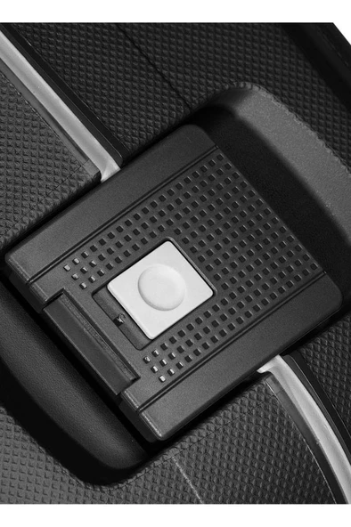 Samsonite Siyah Çekçekli Sert Valiz S'CURE-SPINNER 55/20 Teşhir - 4