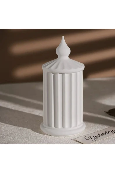 DEKOPOR Velmora Seramik Dekor Seti – Sadelikte Saklı Şıklık - 4