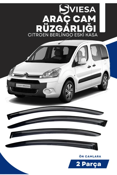 CITROEN BERLİNGO ESKİ KASA uyumlu oto camlara özel ölçü cam rüzgarlığı rüzgarlık ürün görseli 1