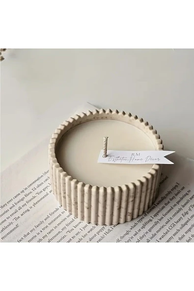 DEKOPOR Serena – Minimal Şıklık Mumluk Seti - 3