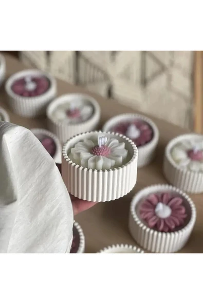 DEKOPOR Serena – Minimal Şıklık Mumluk Seti - 8