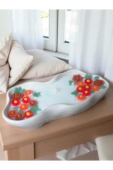 DEKOPOR Flamara Doğal Soya Mum – Çift Fitilli Aromaterapi Deneyimi