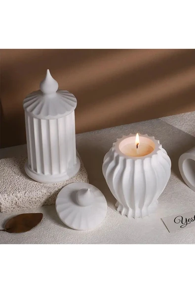 DEKOPOR Velmora Seramik Dekor Seti – Sadelikte Saklı Şıklık - 3