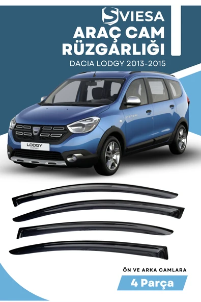 DACIA LODGY 2013-2015  uyumlu oto camlara özel ölçü cam rüzgarlığı rüzgarlık ürün görseli