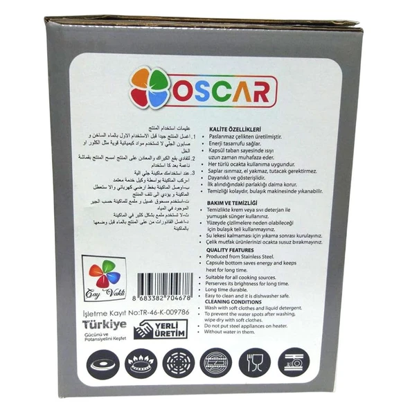 Yonca Oscar Küre Mini Boy Çelik Çaydanlık Kırmızı - 6