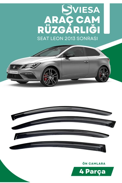 SEAT LEON 2013 SONRASI  uyumlu oto camlara özel ölçü cam rüzgarlığı rüzgarlık - 1