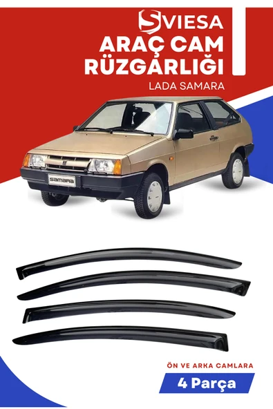 LADA SAMARA  uyumlu oto camlara özel ölçü cam rüzgarlığı rüzgarlık - 1