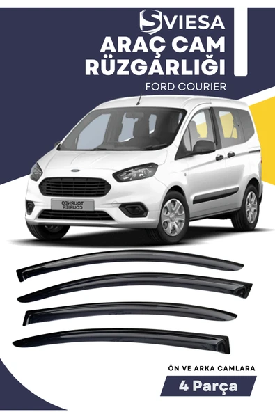 FORD COURIER  uyumlu oto camlara özel ölçü cam rüzgarlığı rüzgarlık ürün görseli 1