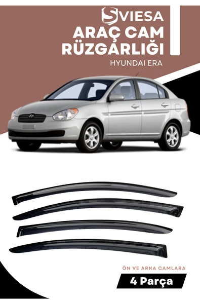 HYUNDAI ERA  uyumlu oto camlara özel ölçü cam rüzgarlığı rüzgarlık ürün görseli