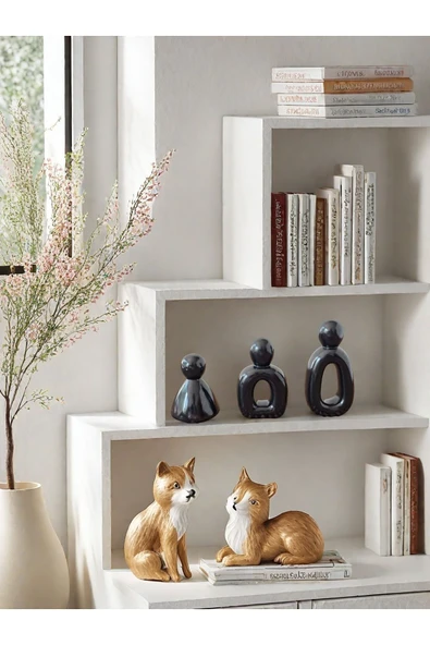 DEKOPOR Evolu Form Seti – Minimalist Aile Heykeli - 6