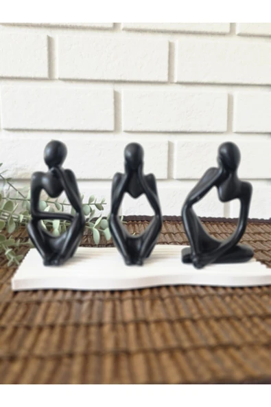 DEKOPOR Dertli Dostlar Figürler Seti - 4