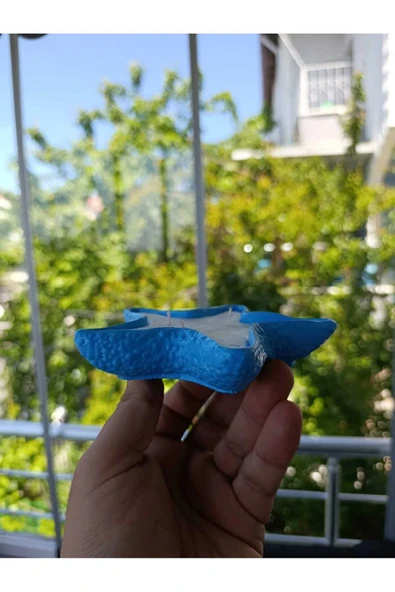 DEKOPOR Yıldız Seramik Mumluk / Çok Amaçlı Kase - 2