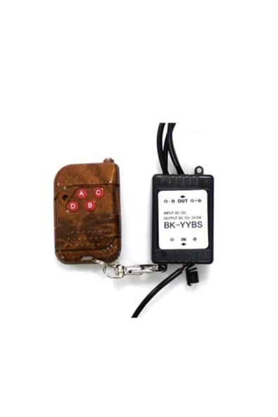 12 Modlu Kumandalı Çakar Modülü Sis Çakar Modülü 4 Tuşlu - Resim 3