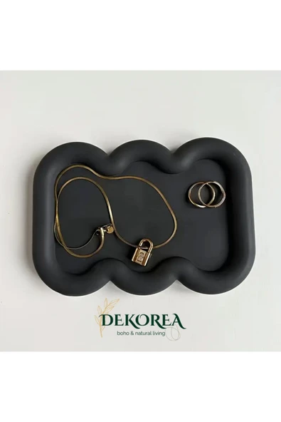 DEKOPOR Bulut Form Takı ve Aksesuar Tepsisi