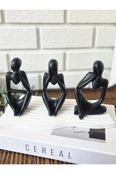 DEKOPOR Dertli Dostlar Figürler Seti - 3