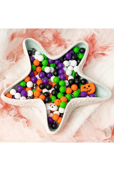 DEKOPOR Yıldız Seramik Mumluk / Çok Amaçlı Kase - 4