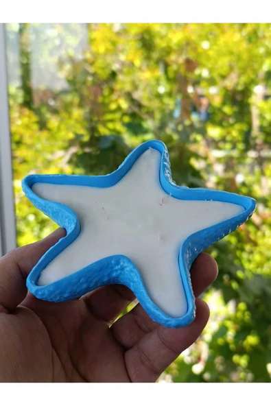 DEKOPOR Yıldız Seramik Mumluk / Çok Amaçlı Kase