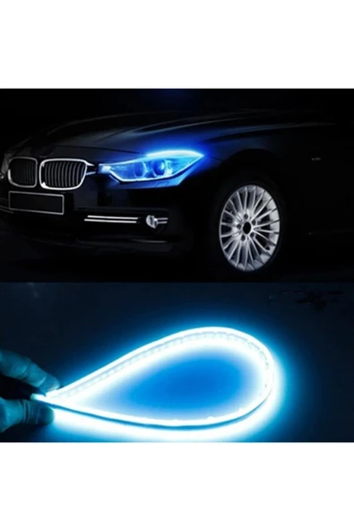 Far Üstü Ve Far içi 2 Renkli Kayar Sinyalli Gündüz Ledi 60 cm - 4