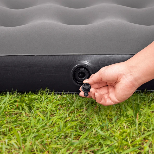 Bestway Single Tek Kişilik Şişme Yatak + El Pompası ve Yastık 185x76x22cm 671GY BW142 - Resim 5