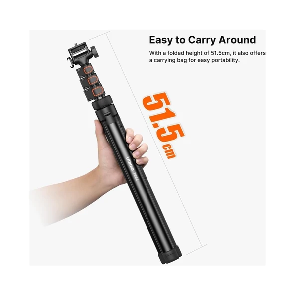 Ulanzi TB64 160 cm Çok Fonksiyonlu Tripod T115GBB1 - 4