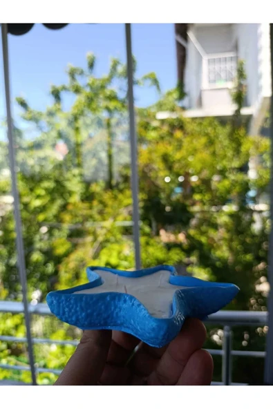 DEKOPOR Yıldız Seramik Mumluk / Çok Amaçlı Kase - 6