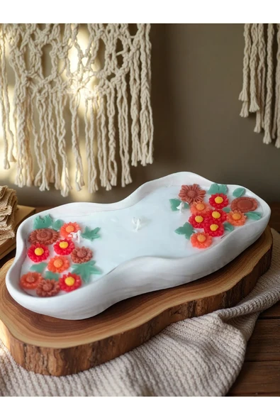 DEKOPOR Flamara Doğal Soya Mum – Çift Fitilli Aromaterapi Deneyimi - 4