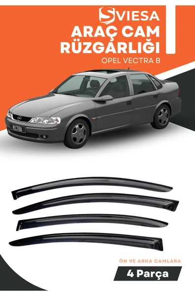 OPEL VECTRA B  uyumlu oto camlara özel ölçü cam rüzgarlığı rüzgarlık - Resim 6