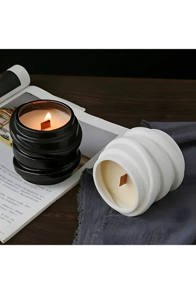 DEKOPOR Solvia – Seramik Aromatik Mum