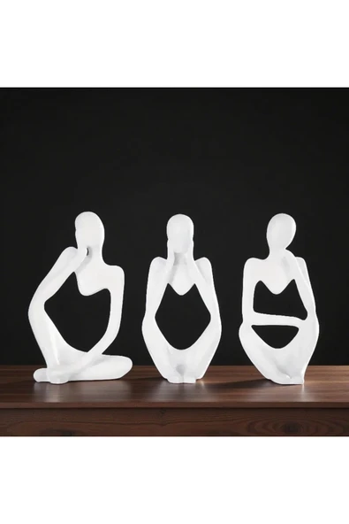 DEKOPOR Dertli Dostlar Figürler Seti - 3